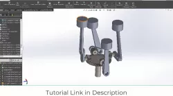 Project | Conceptual Axial engine  design in Solidworks