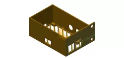 Raspberry Pi Model B Rev 2 Rack mount