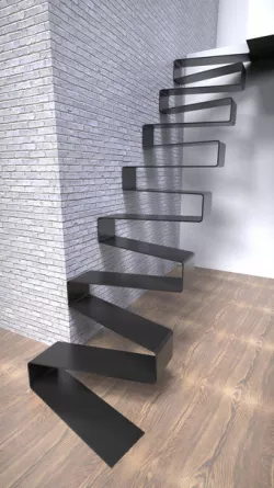 Ribbon stairs