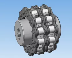 Rigid chain coupling