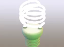 screw type fluorescent laamp