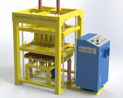 Semiautomatic Cement Block making machine