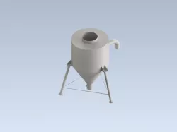 Silo de 1500 litros c/ porta bag