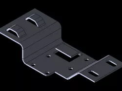 Simple 3D solidworks sheet metal