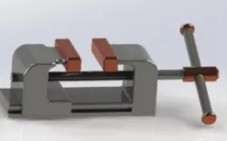 simple screw vice