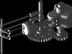 Single Cylinder IC Engine Assembly