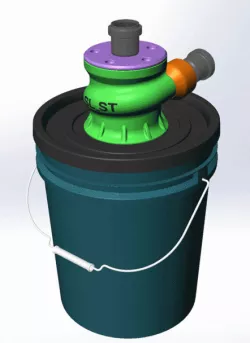 SL_ST TS_CS-01 (Two-stage Cyclone Separator)