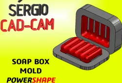 Soap Box Mold Sérgio CAD CAM