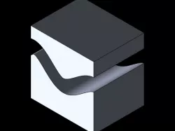 SolidWorks Surface Thickened Cut And Cut With Surface