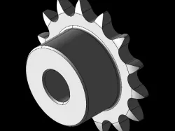 SPROCKET 14 Z (03-1) 5x2,5mm DIN 8187-ISO_R 606