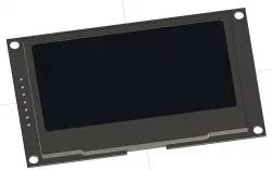 SSD1309 2.42" OLED display