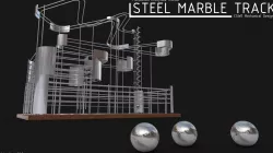 STEEL MARBLE TRACK