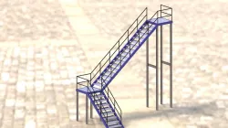 Steel Stairs