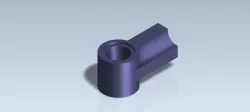 Studycadcam 3D CAD Exercise 108 / lego technic angle connector Autodesk Inventor Pro