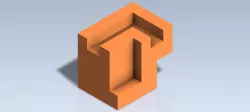 Studycadcam 3D CAD Exercise 123/ CI bench block Autodesk Inventor Pro