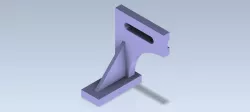 Studycadcam 3D CAD Exercise 128/ Grinder rest Autodesk Inventor Pro