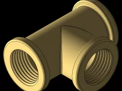 T-Type Brass Fitting