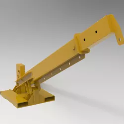 Telescopic boom for forklift - Lança telescópica para empilhadeira