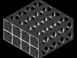 tool slots for tool bags.