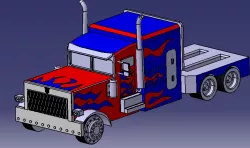 Truck (Tır,Kamyon) , Optimus Prime , Design (Tasarım)
