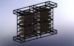 vending machine with injection molding device