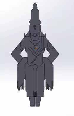 Vitthal 3D CAD model