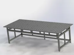 Welding table.