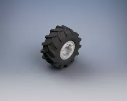 Wheel for the trailer