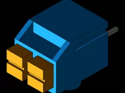 XY118-5.0-2P/3P Spring Clamp System Terminal Block
