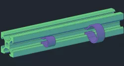 2020 Extrusion Wire Clip