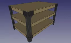 2x4 Basics Workbench Leg