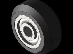 3D printer roller