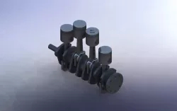 4-cylinder engine assembly