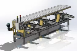 4 Meter Plank Slicing Machine ( Timber Cross Cutter Machine )