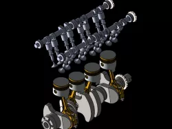 4 silindirli motor