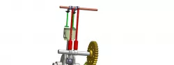4 Stroke IC Engine basic 3D model