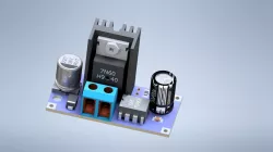 555 Timer With Circuit