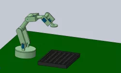 6 DOF Robot for test continuity test