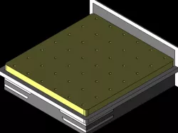 6 Feet x 6.5 Feet Bed 3D Model