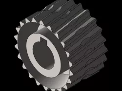 ADM 114 WORM GEAR COMPLETE