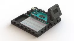 Arduino Breadboard OLED Stand