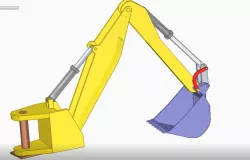 backhoe of JCB
