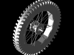 Bicycle tyre assembly