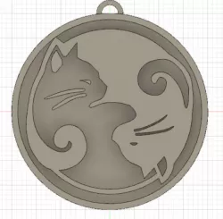 Cat Keychain