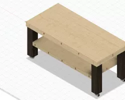 CNC Routed Workbench