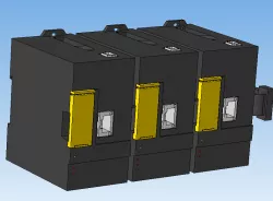 Combined actuator control module