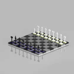 Complete Chess Set Design