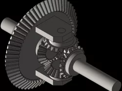 Differential gear mechanisms