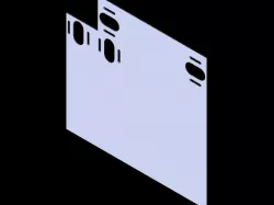 Double Top Shooter Polycord Cage Frame