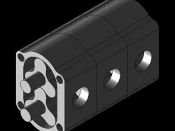 Dry sump pump 3D
